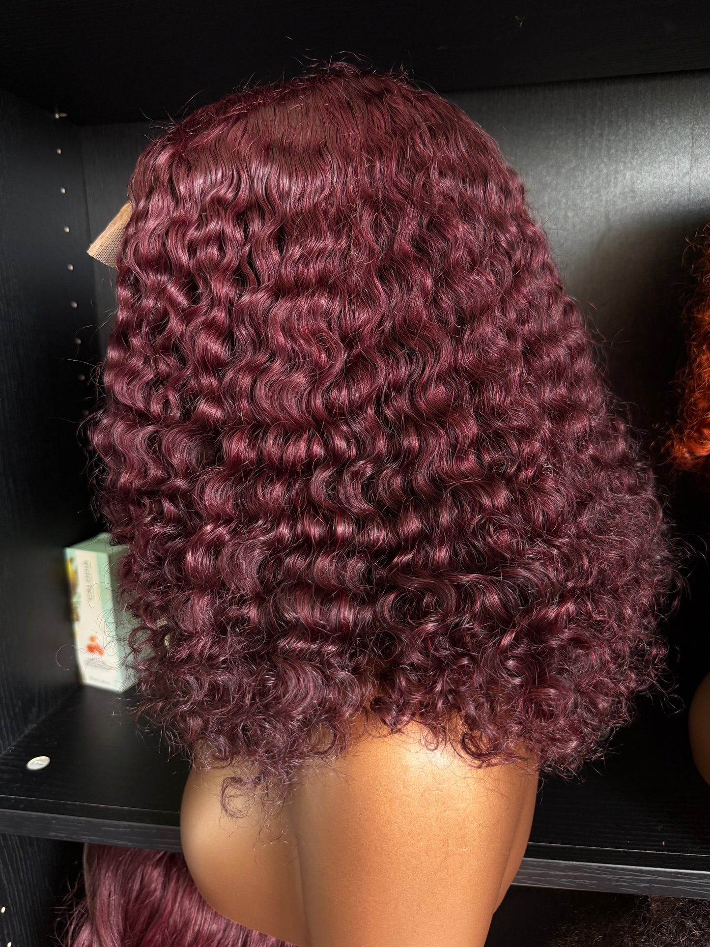 5x5 closure 16” pixie curls 300grams