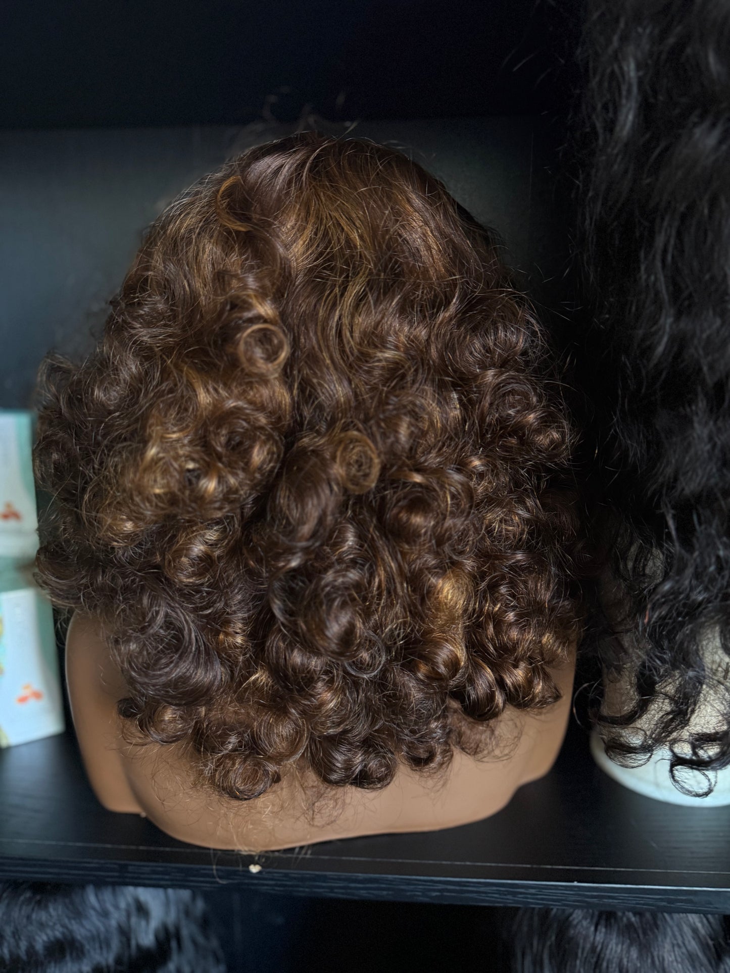 frontal SDD luxury bouncy wig 16” 350grams