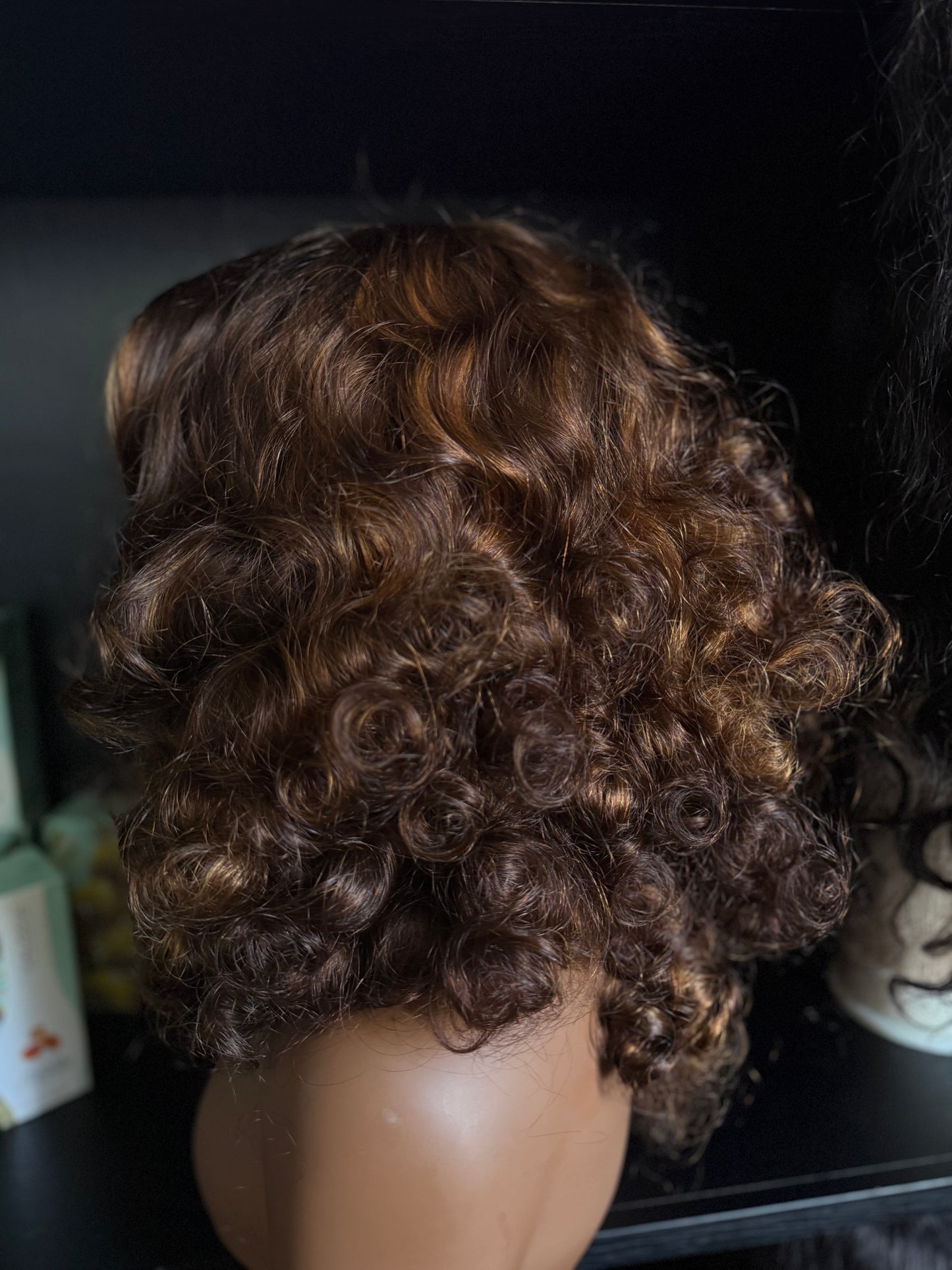 frontal SDD luxury bouncy wig 16” 350grams