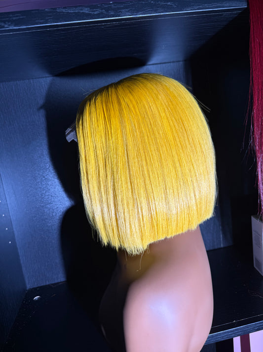 Premium Vietnamese Bone Straight Wig – 
4x4 Closure
10inches 
280grams